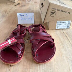 Duckfeet 37 Red Bornholm